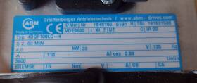 F649150 Abm-greiffenberger New-high Torque 4kw 48v Electric Golf Cart Ac Motor
