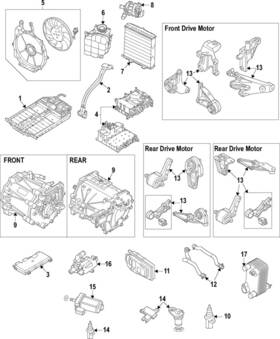 Audi 0eg-901-091-q Genuine Drive Unit