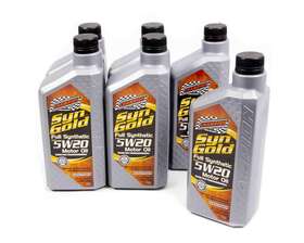 4430h Champion Brand 4430h/6 Motor Oil - Syngold 5w20 Synthetic 1 Quart Set Of 6
