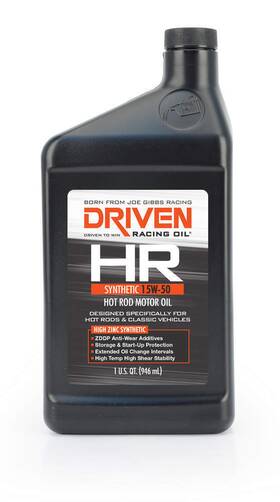 01606 Driven Racing Oil 1606 Hr3 15w50 Synthetic 1 Quart Bottle