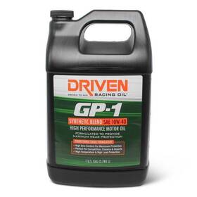 Driven Racing Oil 19408 Motor - Gp-1 10w40 Semi-synthetic 1 Gal Jug Each