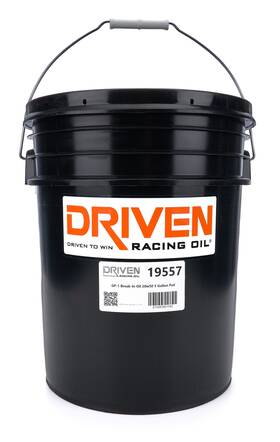 19557 Driven Racing Oil Gp-1 Conventional Break- In 20w50 5 Gallon-
