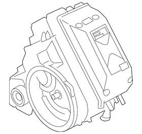 Am6z-7000-a Ford Genuine Hybrid Electric Motor And Transmission Assembly