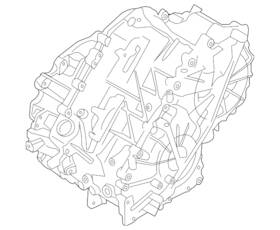 Hg9z-7000-brm Ford Genuine Trans-axle