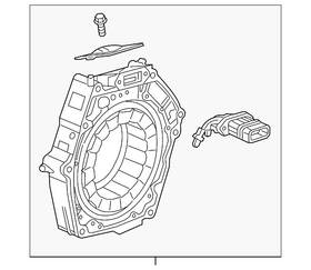 Honda 1a200-rw0-010 Genuine 2012-2015 Civic - Housing Assembly
