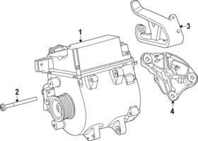 Mercedes-benz 000-906-41-15 Genuine Mercedes-benz Starter Alternator