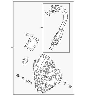 9487a013 Mitsubishi Genuine Generator Assembly
