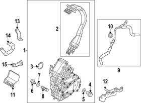 9487a051 Mitsubishi Genuine Generator Assembly