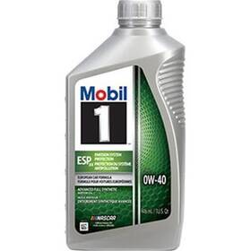 Mob127918-1 Mobil 1 0w40 Esp X4 Oil Quart -
