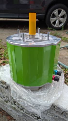 Me1915 Montenergy Nib Brushless 48v-200v Dc Motor For Ev Conversion Project