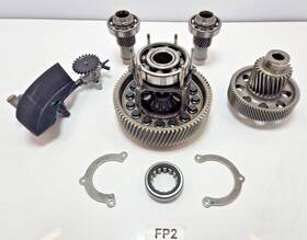 1002887-01-a Tesla 12-16 Oem Model S Rear Motor Input Shaft Oil Pump Main Gear Gearbox Set