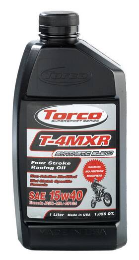 T671544c Torco T-4mxr Four Stroke Racin G Oil 15w40-12x1-liter