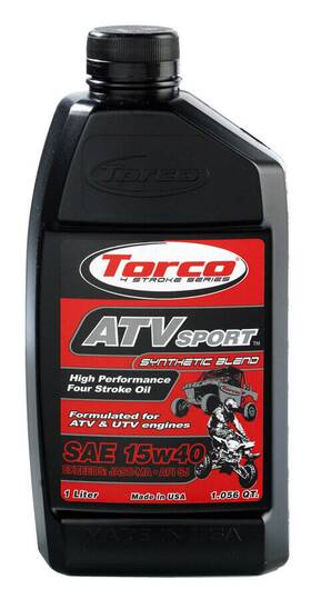 T691540c Torco Atv Sport Four Stroke Ra Cing Oil 15w40-12x1-lite