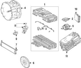 350a0-34010 Toyota Genuine Module Assembly Hybrid