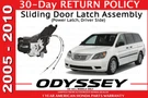 Honda Odyssey Oem Sliding Door Latch Assembly (driver Side) 72650-SHJ-A22. Fixed Price $434.46.