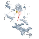 New Audi Q4 E-tron Left Engine Bracket 1EA199307D. Fixed Price $112.32.