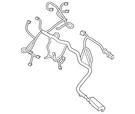 Genuine Ford Hybrid Electric Motor Wiring Harness CV6Z-12A581-A. Fixed Price $315.88.