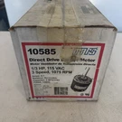 Mars 10585 Driect Drive Blower Motor 1/3HP,115V,1075RPM, Speed. Fixed Price $67.99.