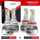 Lasfit H11 9005 Led Combo Kit Headlights High Low Beam Bulbs 6000K Super Bright. Fixed Price $109.99.