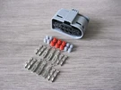 Mercedes W218 W205 C250 C300 Headlight Connector Pigtail Plug A-052-545-56-26. Fixed Price $14.00.