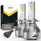 Lasfit Pair H7 Led Headlight Bulbs Beam Switchback Dual Color Yellow White. Fixed Price $99.99.