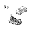 Genuine Mopar Electric Motor 68661525AA. Fixed Price $2846.25.