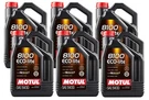 Motul 8100 Eco-lite 5W30 Liters Fully Synthetic Engine Motor Oil (6 X 5L). Fixed Price $176.95.