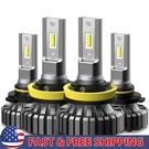 Auxito H11 9005 9006 Led 100W Headlight Hi/low Beam Bulb Fog 6500K 2/4X. Fixed Price $302.99.