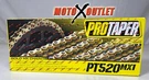 520 MX1 Chain 120 Link Gold Ktm Kx Yz Cr Rm 250 450 021708. Fixed Price $129.99.