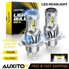 2PCS Auxito 9003 H4 Led Headlight Bulb Conversion Kit 6500K White Canbus A1ULTRA. Fixed Price $50.99.