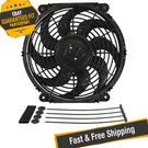 Derale 16622 12" Tornado Electric Puller Fan, Standard Mounting Kit. Fixed Price $122.42.