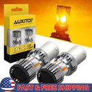 1156 7506 P21W BAU15S Led Turn Signal Switchback Amber Yellow Drl Light 2/10X. Fixed Price $97.84.
