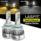Lasfit 9140 9145 Led Fog Driving Light Bulb Dual Color Switchback 6000LM 60W X2. Fixed Price $99.99.