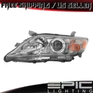Halogen Headlight For 2010-2011 Toyota Camry Hybrid Left Driver Side Lh. Fixed Price $90.82.