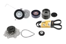 Drive Belt Kit: + Idler Pulleys Tensioner Water Pump Seal For Volvo. Fixed Price $232.86.