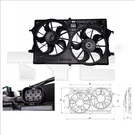 Tyc 810-0019 Fan, Engine Cooling Ford. Fixed Price $178.03.