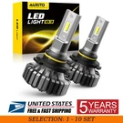 Auxito 9005 Led Headlight Ultra Bright Bulb 30000LM High/low Beam 2-20X. Fixed Price $134.90.