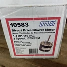 Mars - Three Speed Direct Drive Blower Motor 1/3 Hp 115 Volt. Fixed Price $55.00.