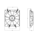 New Aftermarket Engine Cooling Fan Assembly 19015RDAA01. Fixed Price $107.39.
