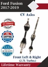 New Oe Front Cv Axle 2017-2019 Ford Fusion 2.7L Turbo Lifetime Warranty. Fixed Price $291.00.