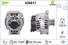 Valeo 439617 Alternator For Citro N, Ds, Mini, Peugeot. Fixed Price $418.95.