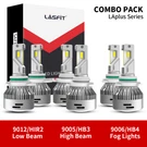 Lasfit Led Headlight+fog Bulb For Ram 1500 2500 3500 W/projector 2013-2015. Fixed Price $164.99.