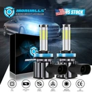 6-SIDES H11 Led Headlight H9 H8 2800W 420000LM High/low Beam Bulb Hid Fog Lights. Fixed Price $25.57.