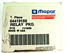 Dodge Caravan Ac Relay Pkg 4419169, Mopar Oem Old Stock 1999 Open Box - Read. Fixed Price $11.99.
